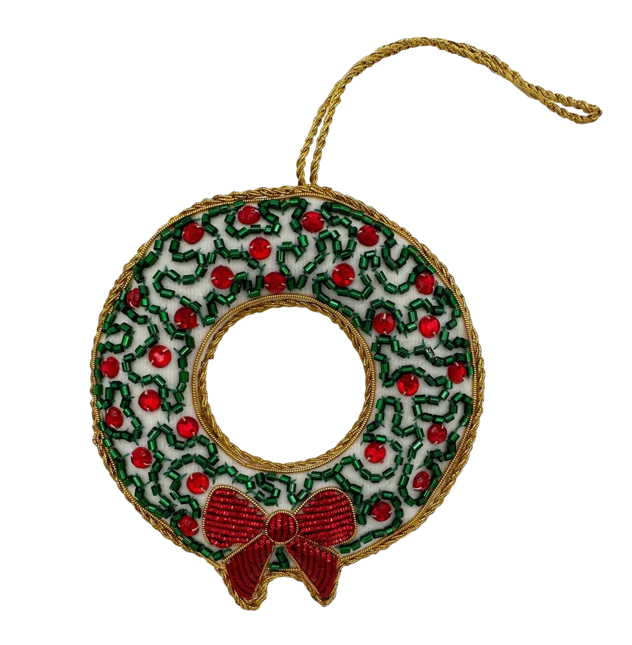 Hand-Beaded Ornaments