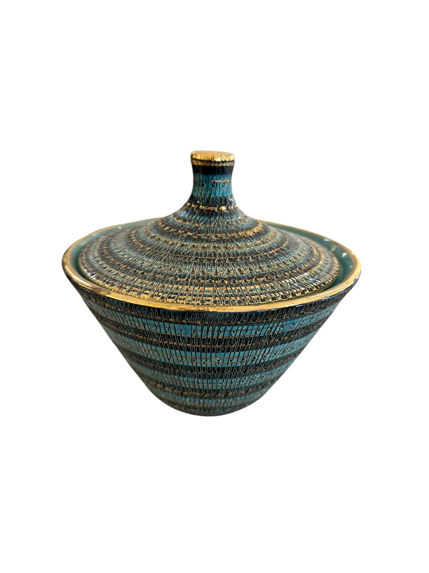 Aldo Londi Italian Lidded Bowl