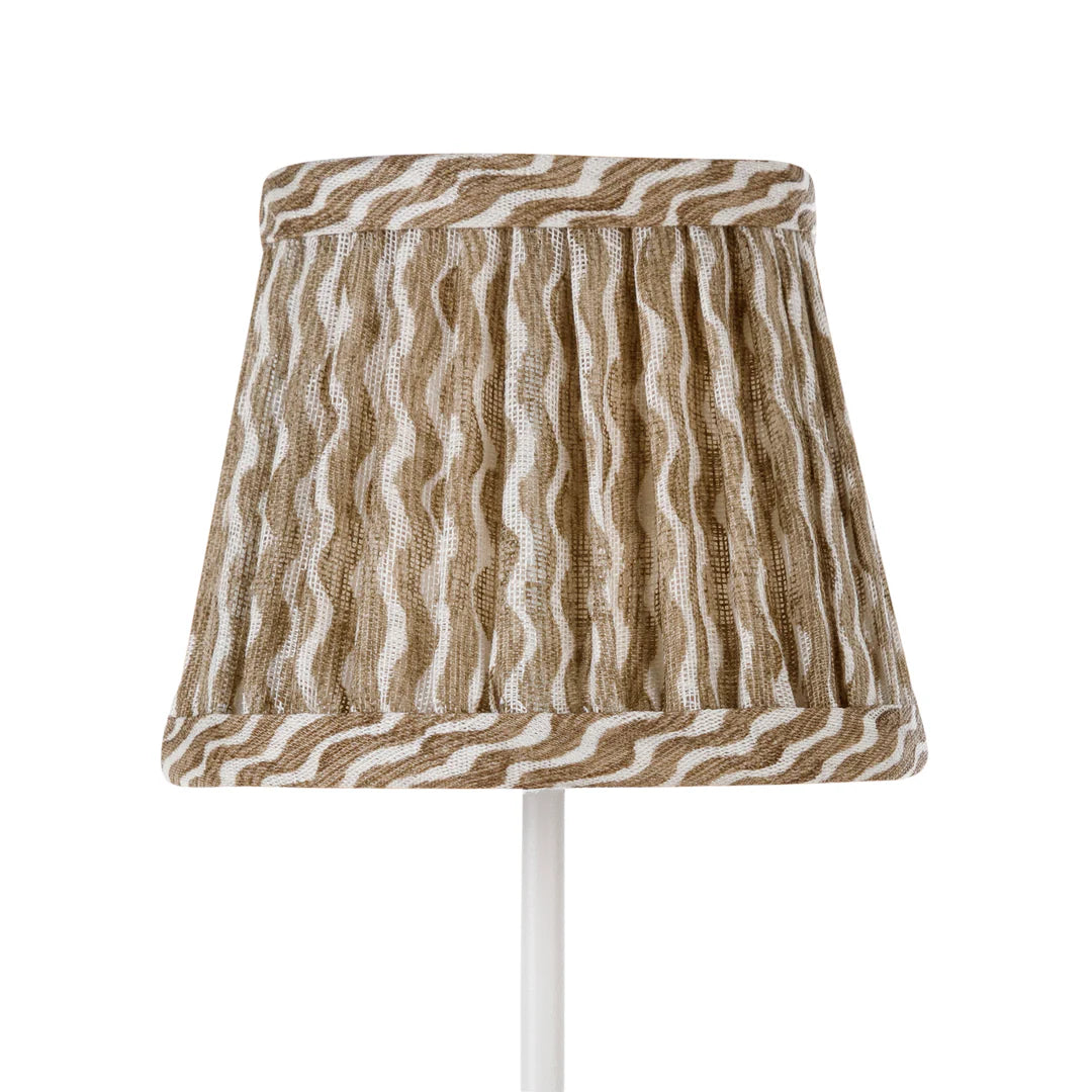 Fermoie Nut Brown Popple Lampshade - Poldina Pro
