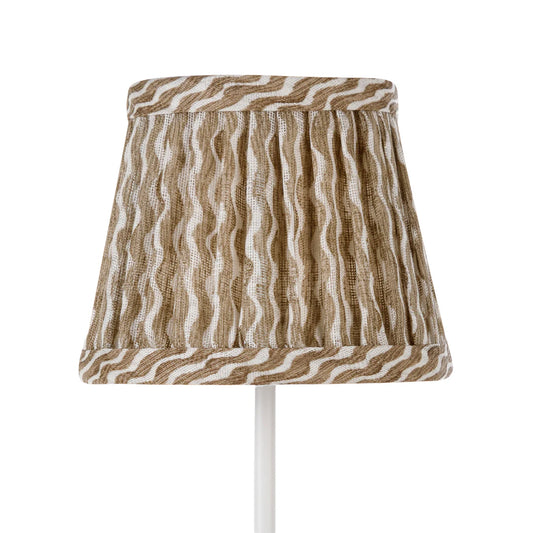 Fermoie Nut Brown Popple Lampshade - Poldina Pro