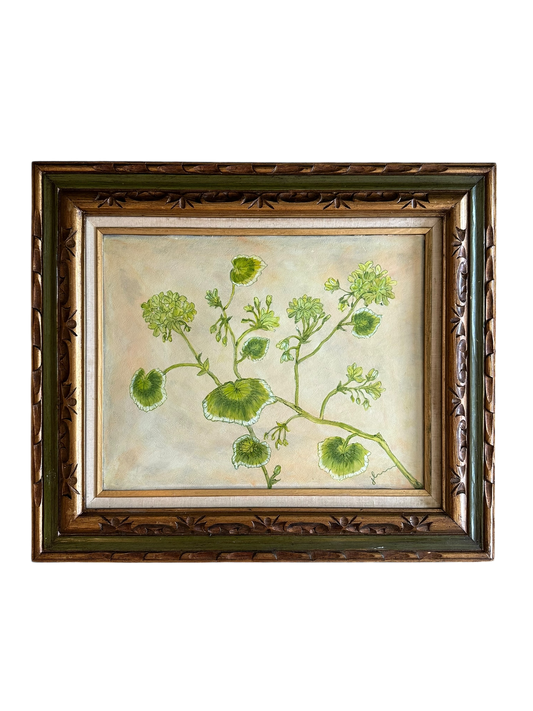 Jenn Leverett Art - Geraniums 24” x 28”