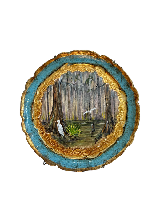 Jenn Leverett Art - Cypress Scene on Florentine