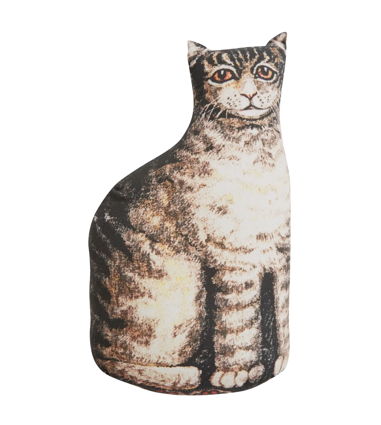 Tabby Cat Antique Toy Pillow
