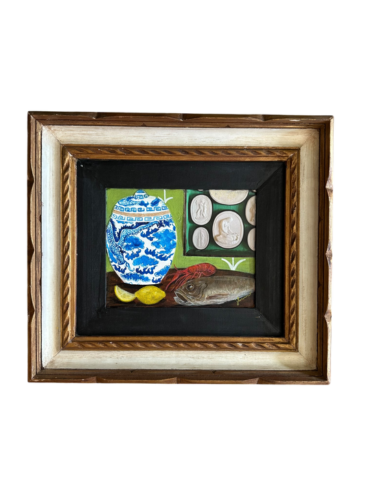 Jenn Leverett Art - Decoupage Still Life II