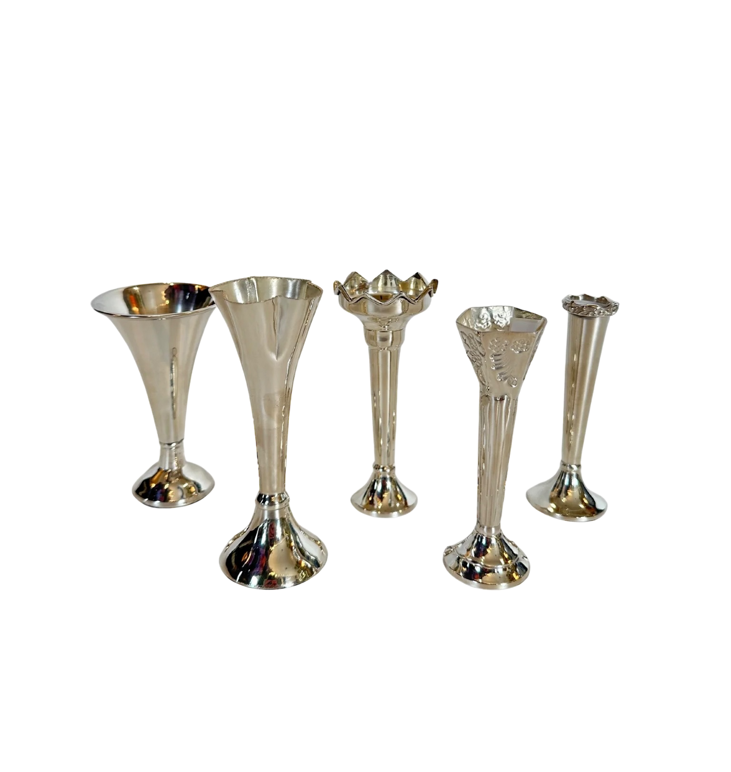 Single Stem Silver Vase