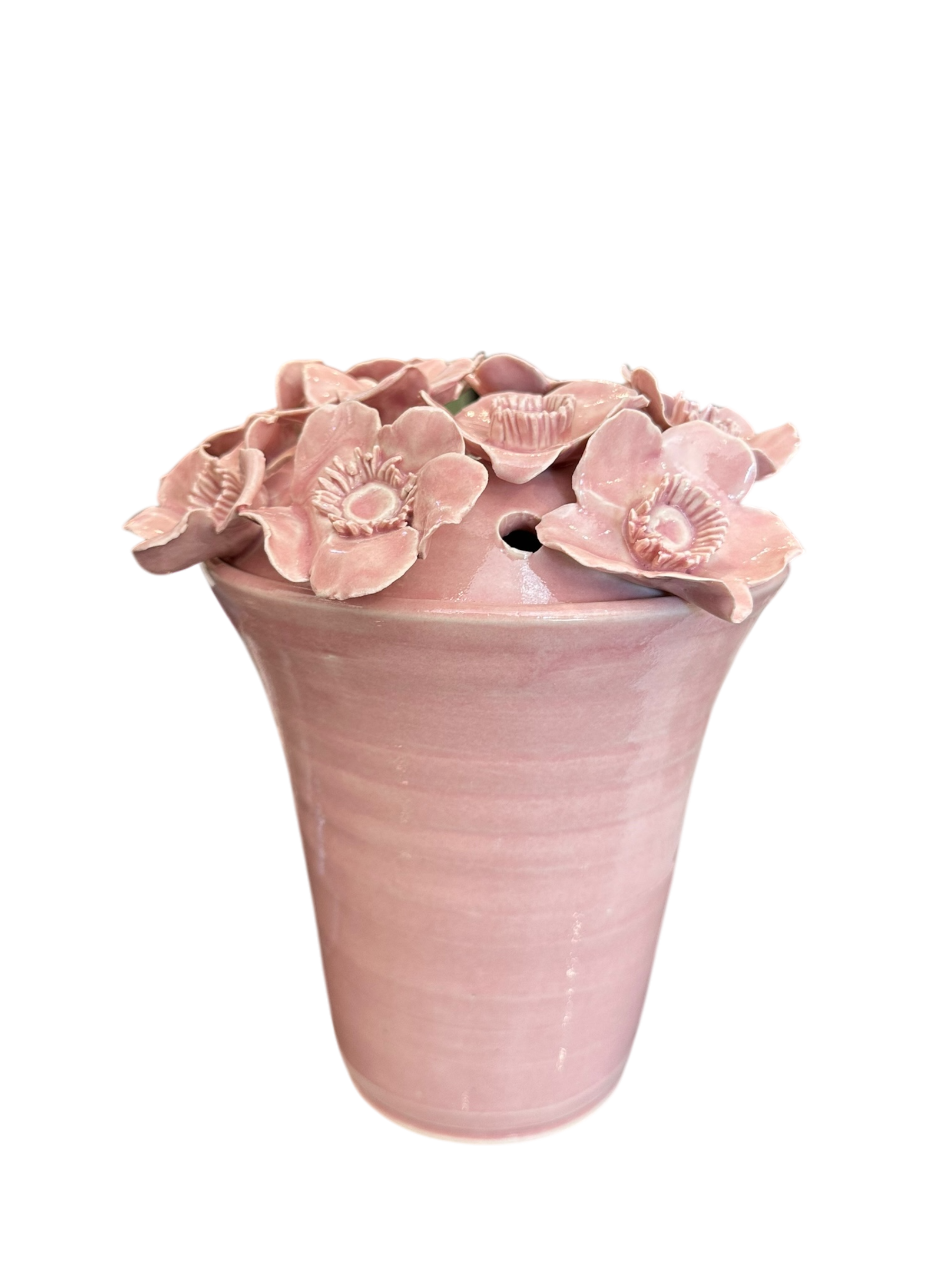 large pink ceramic plant pots Large Fleurs Bough Pot