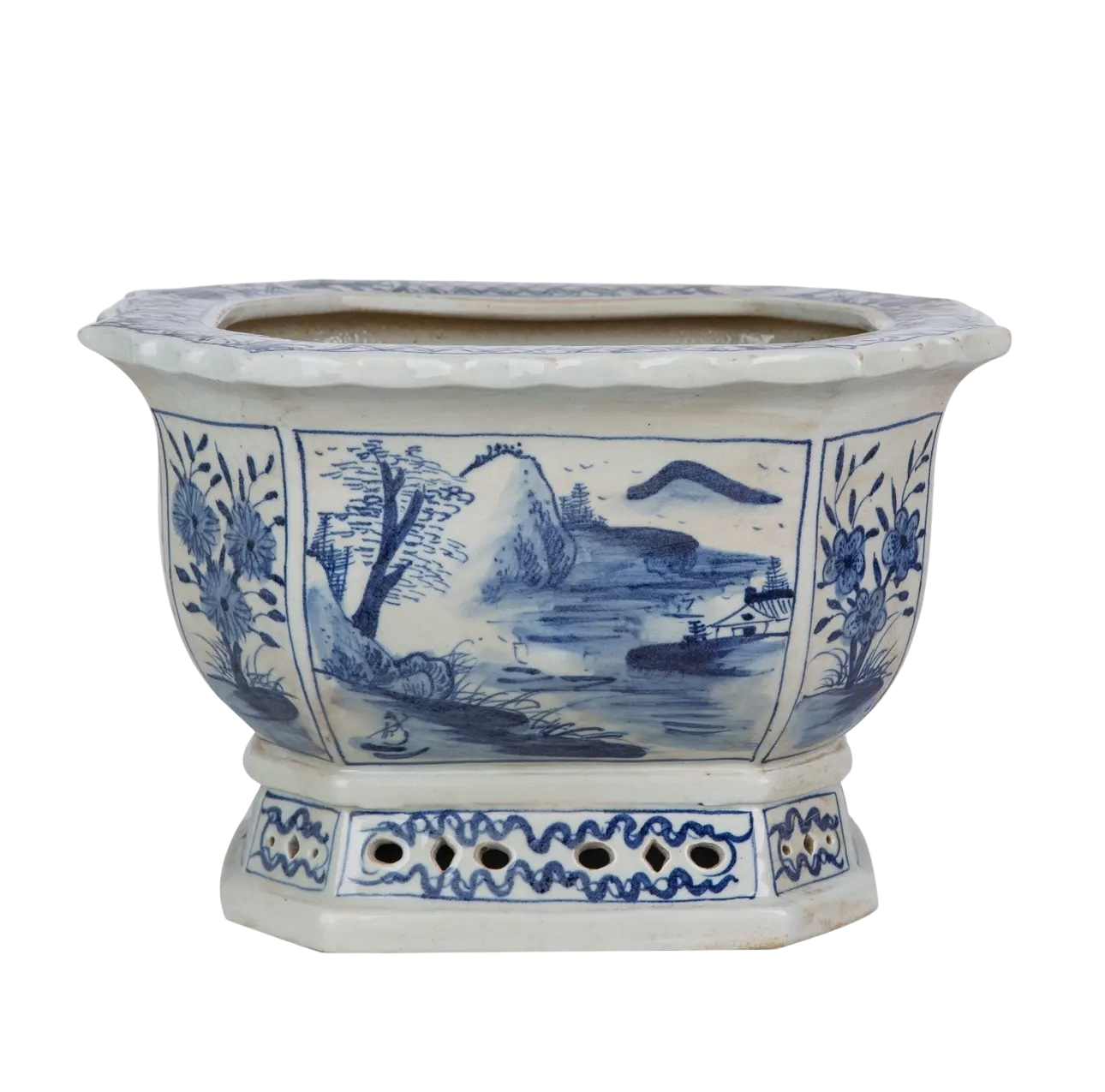Rectangular Mountain Village Foot
Bath Planter