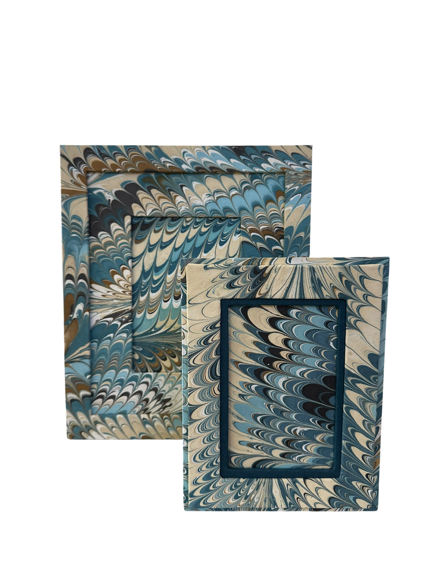 Hand-Marbled Picture Frame, 4x6