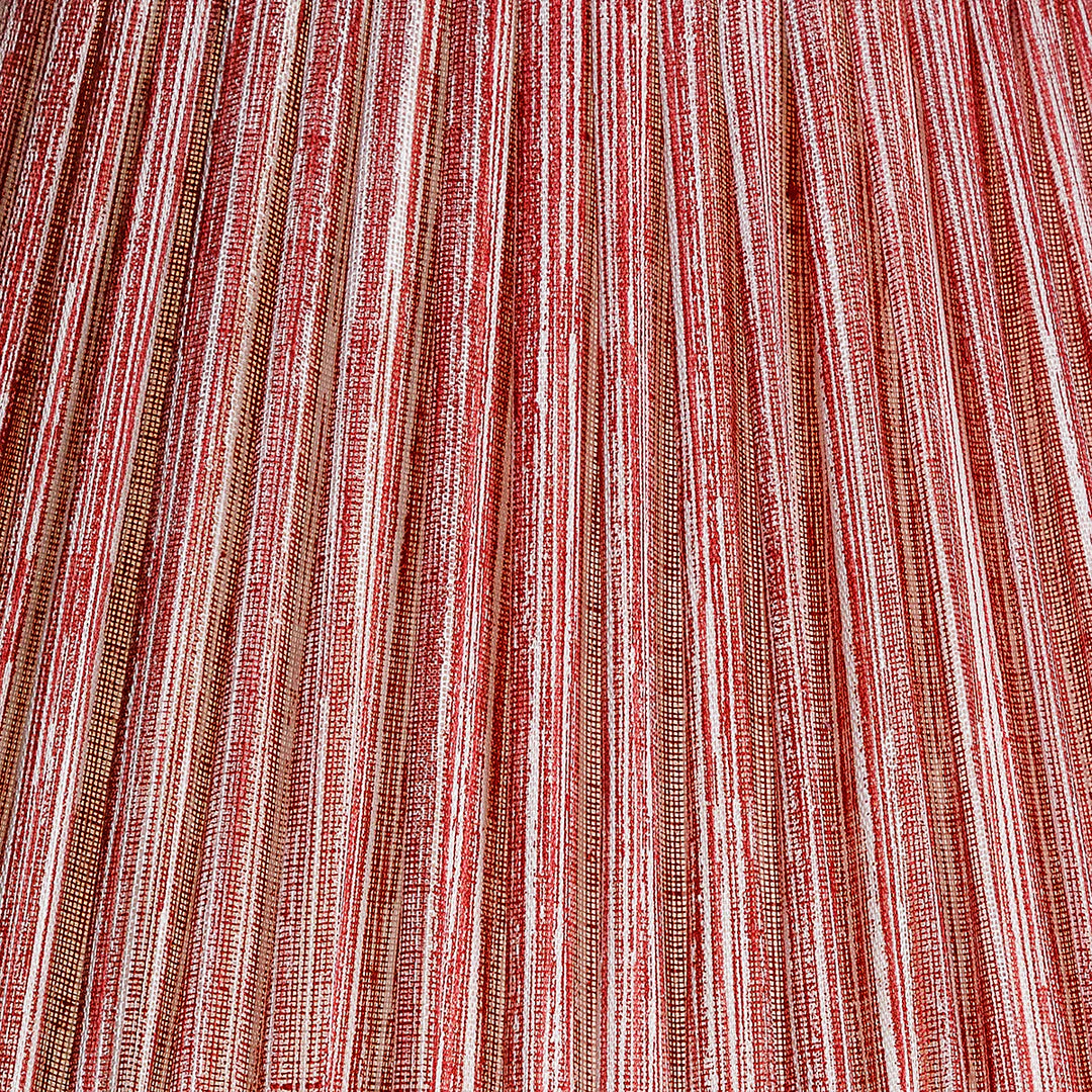 Fermoie Red Strie Lampshade
