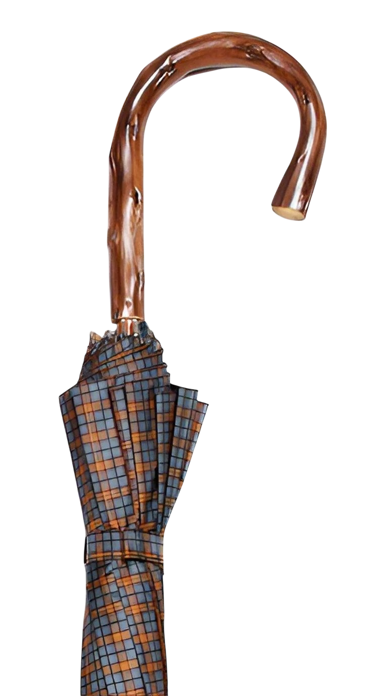 Tartans Natural Congo Crook Umbrella