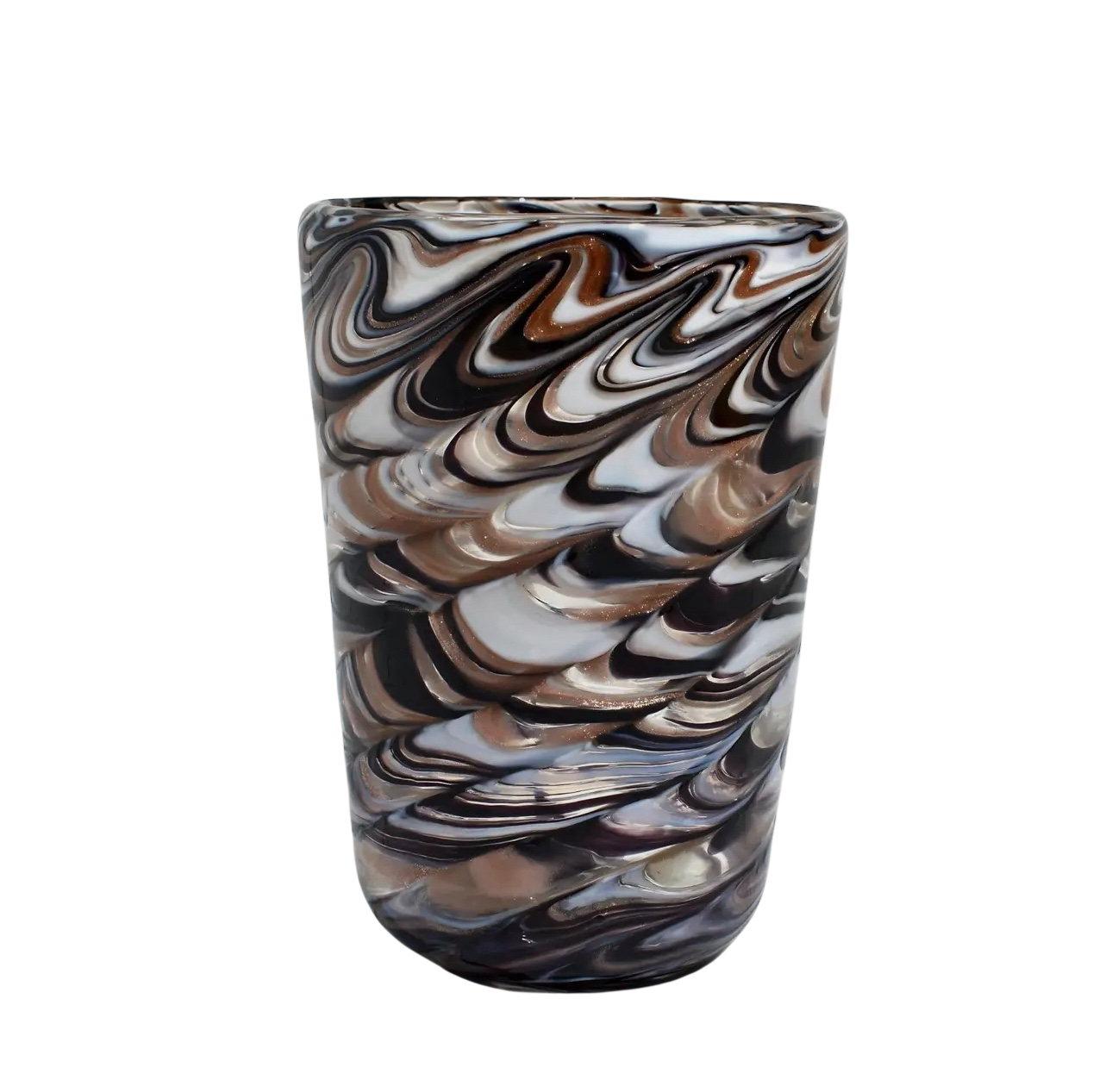 Murano Glass Tumbler / Marbled