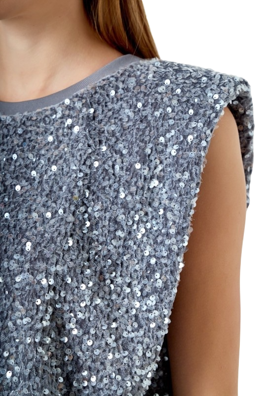 Sequin Embellished Top