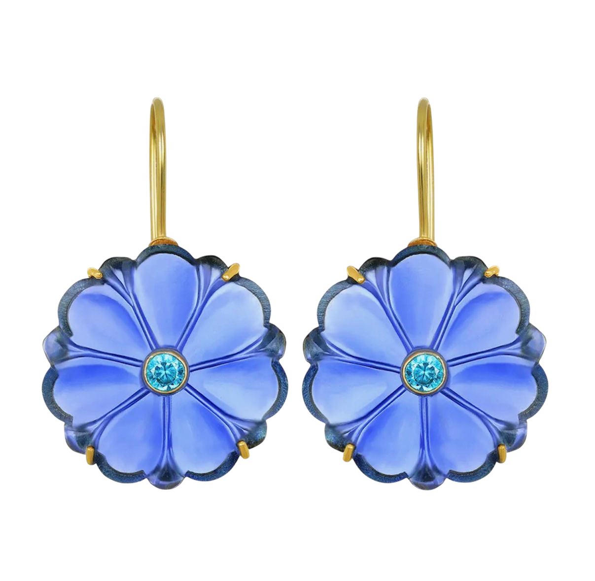 Magnolia Earring - Indigo