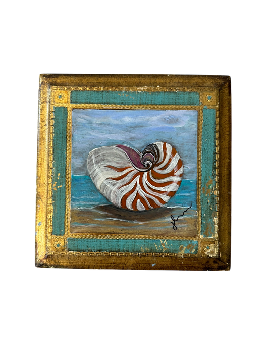 Jenn Leverett Art - Nautilus Florentine I
