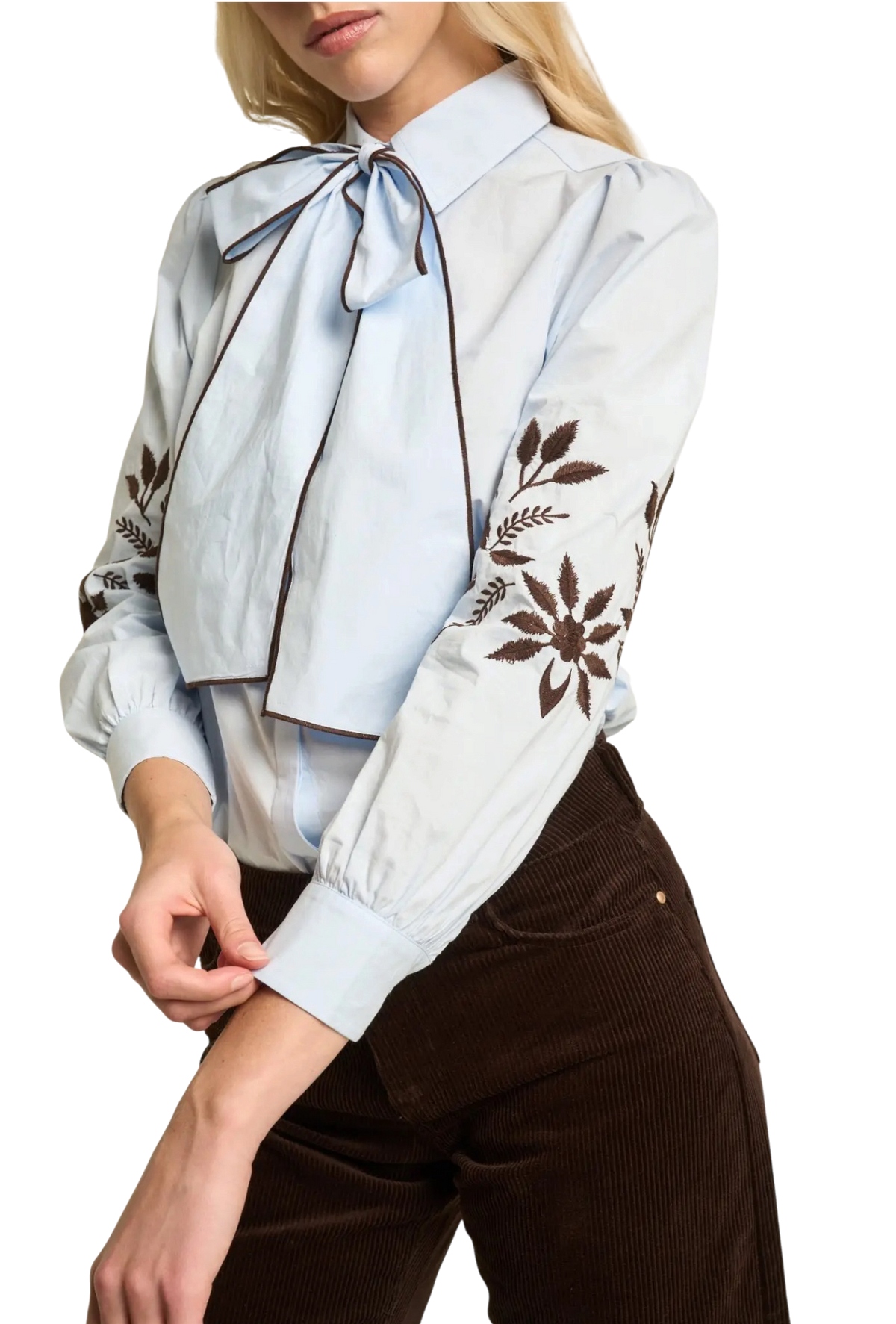 Lily Blouse Light Blue