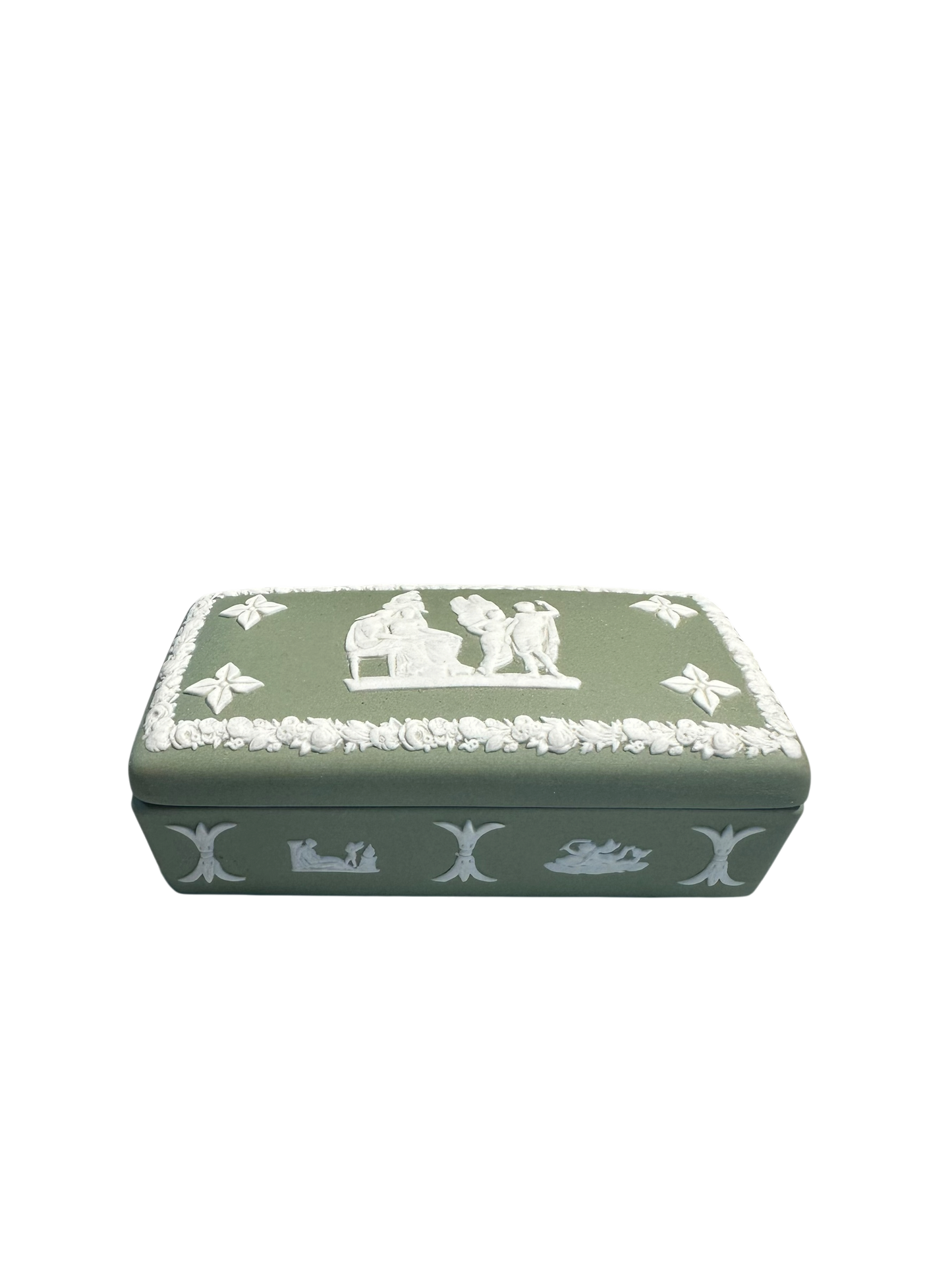Rectangular Trinket Box - Jasperware by Wedgwood