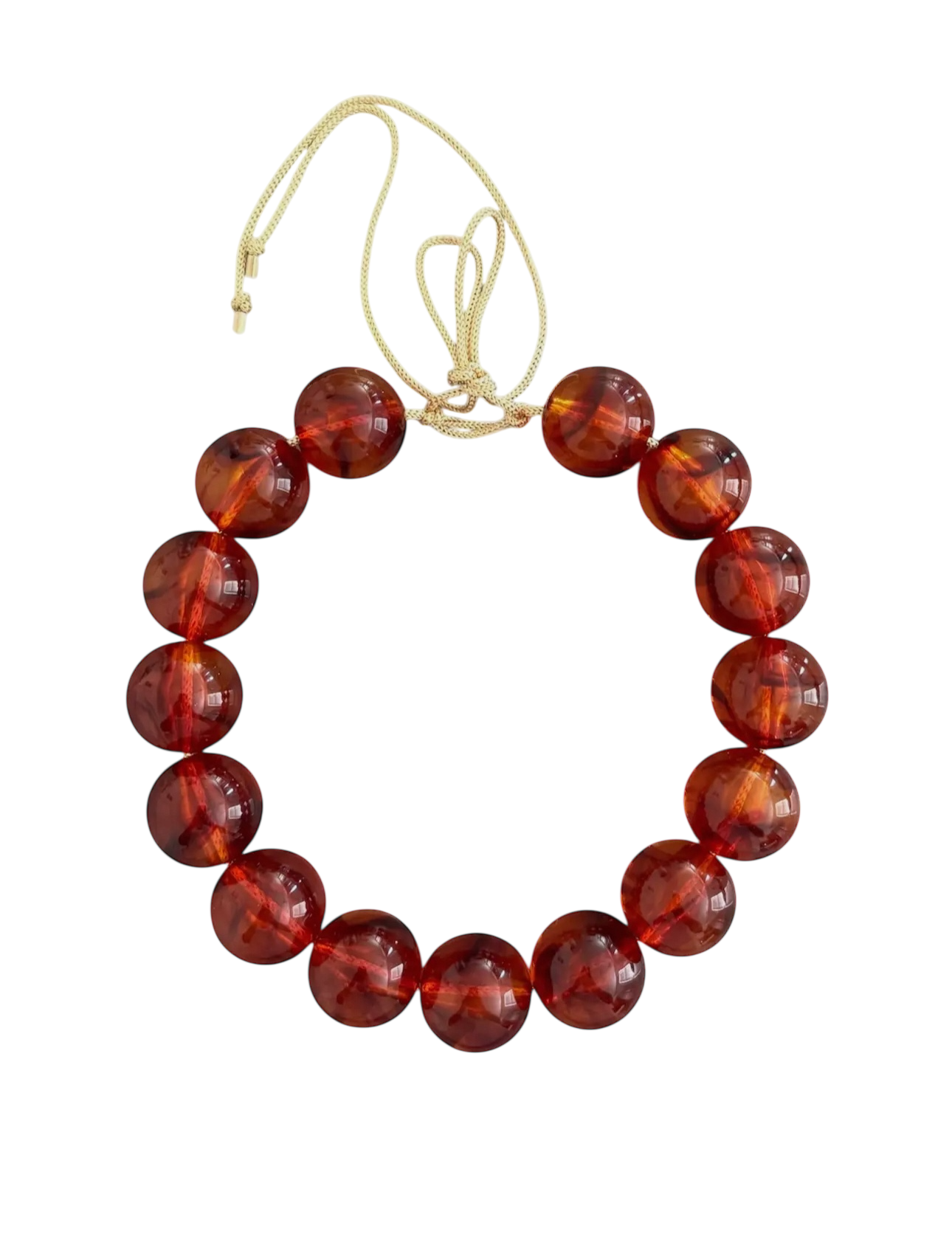Chunky Beaded Necklace - 24mm