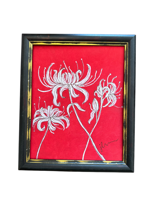 Jenn Leverett Art - Spider Lillies III