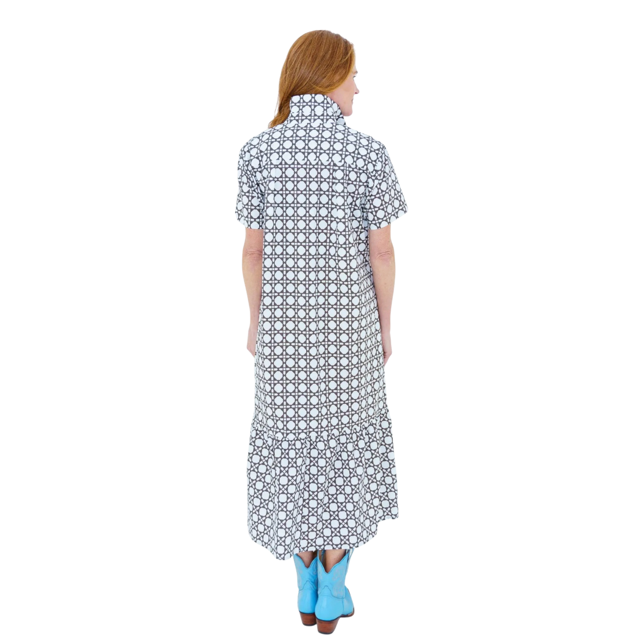Maddie Basket Dress Mocha