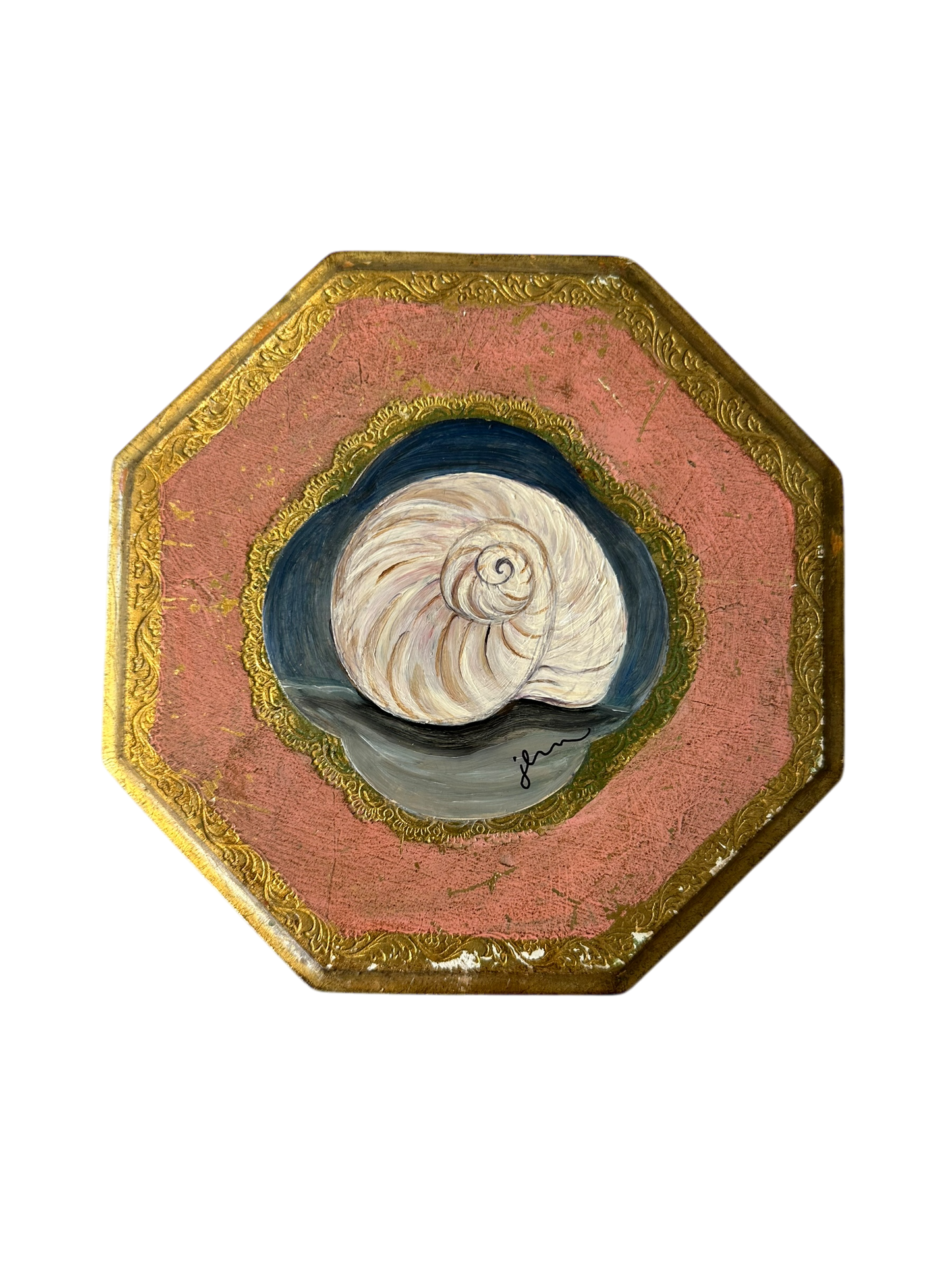 Jenn Leverett Art - Moon Shell Florentine