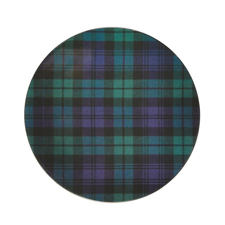 Black Watch Tartan Coasters - Set of 4