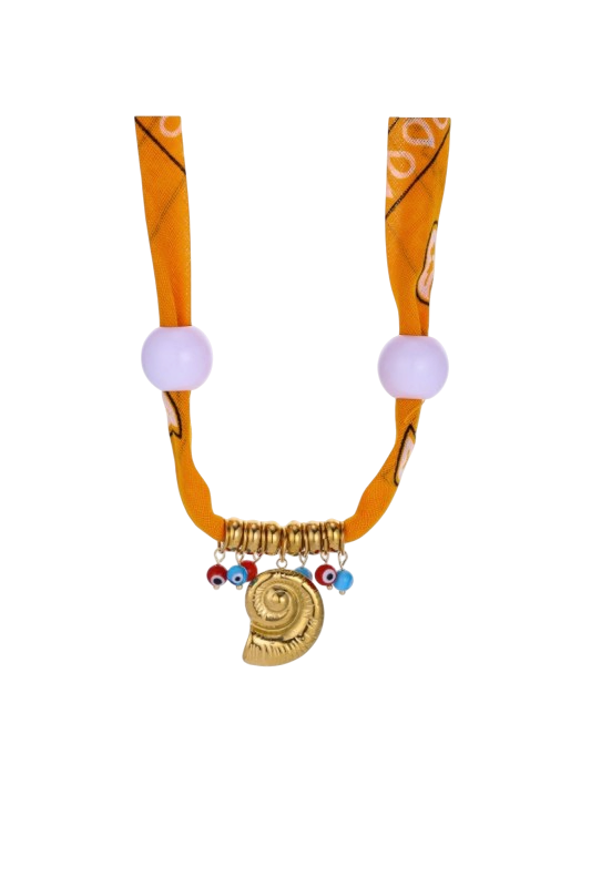 Nautical Charm Bead Necklace