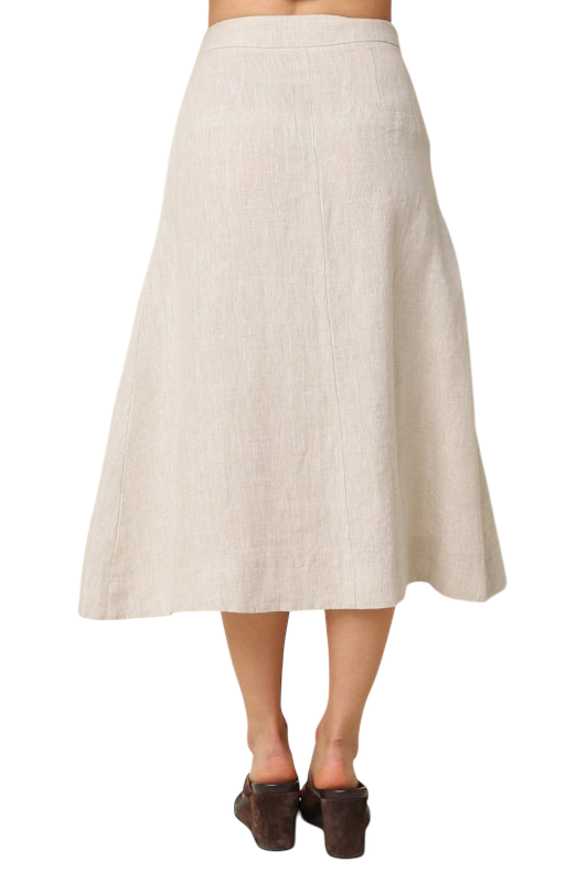 Linen Maxi Skirt - 2 Colors