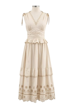 Hannah Embroidered Midi