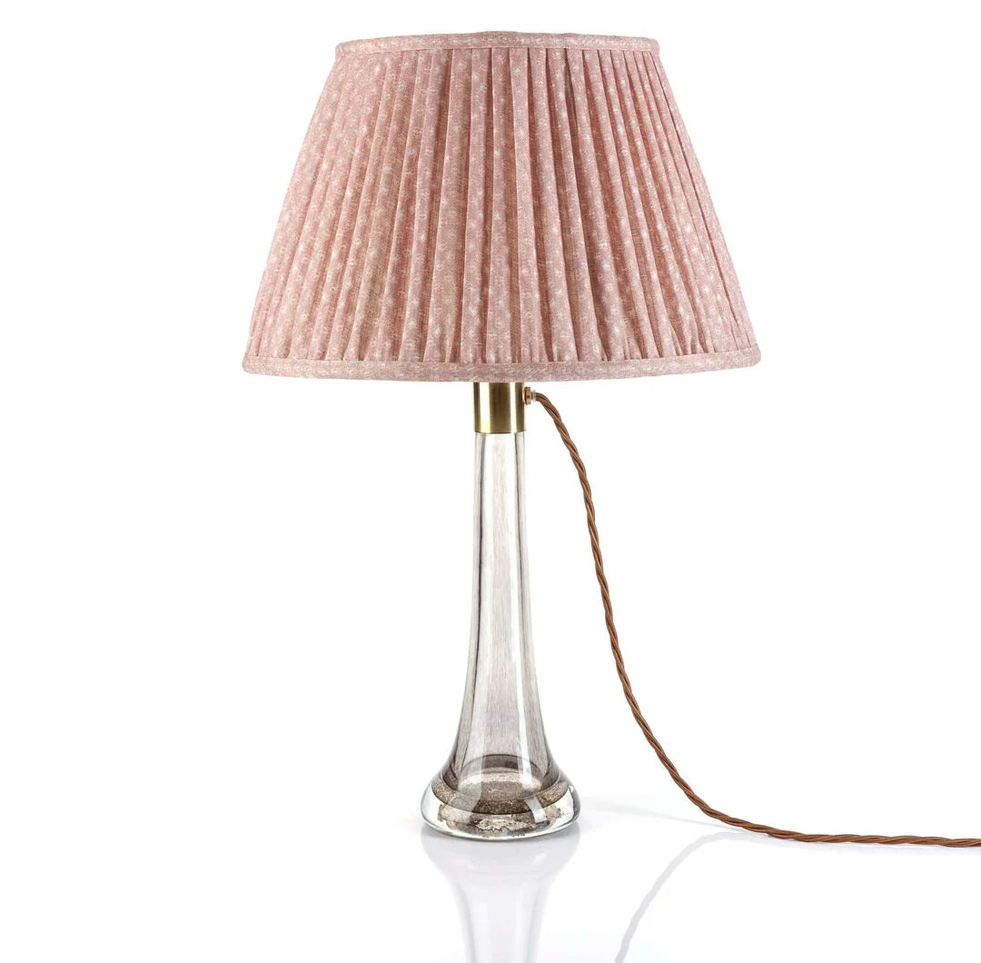 Fermoie Pink Figured Lampshade