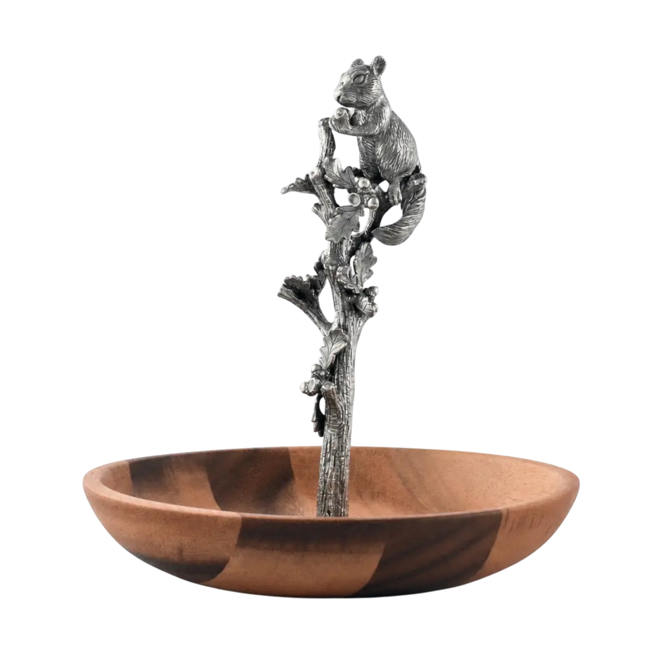 Squirrel Wood Candy / Nut Dish