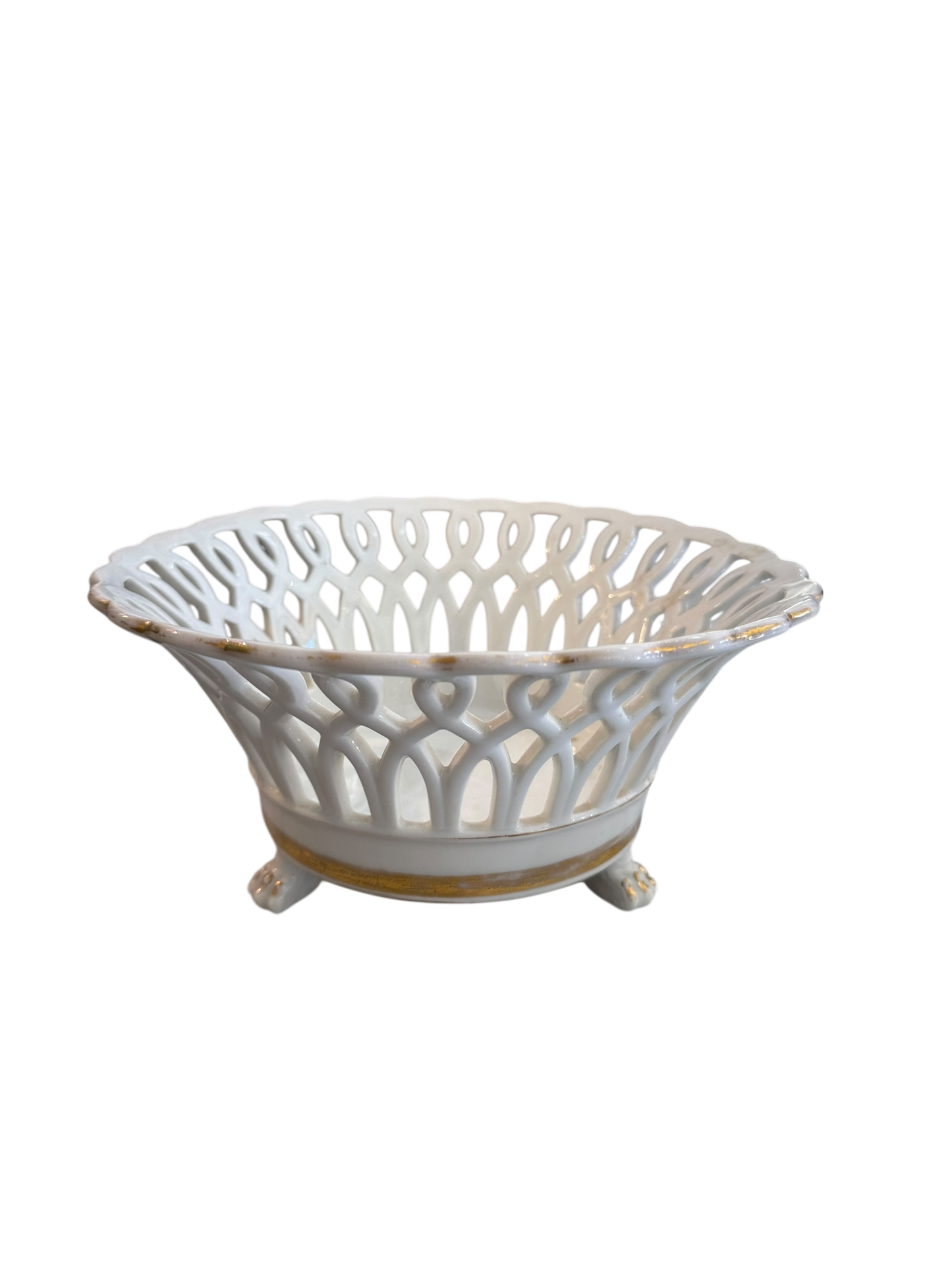 Old Paris Footed Basket