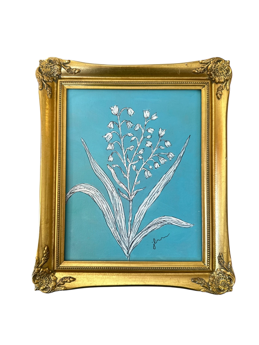 Jenn Leverett Art - Blue Bells Botanical