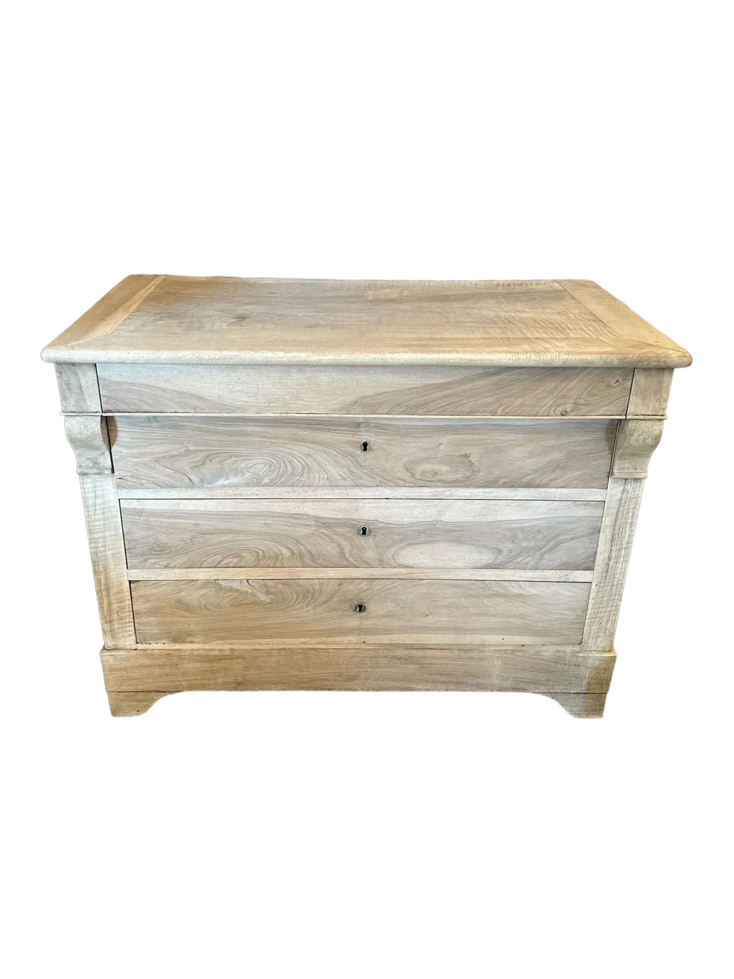 Antique Bleached Empire Style Chest