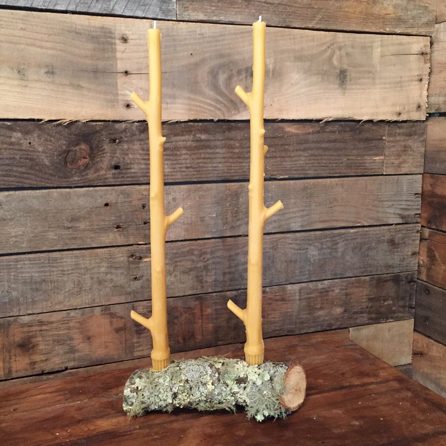 Maple Stick Candles (Pair)
