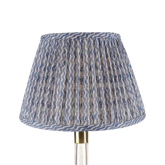 Fermoie Blue Popple Lampshade