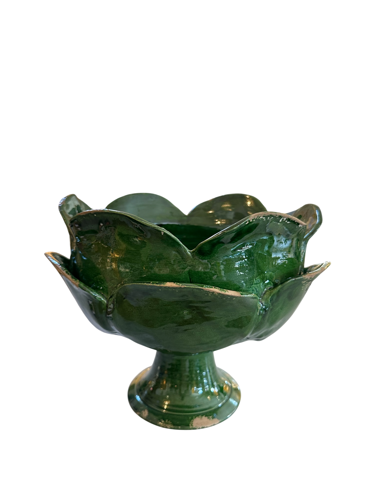 Large Petal Bowl - Verde