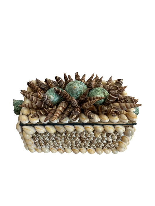 Jenn Leverett Art - Shell Encrusted Box II