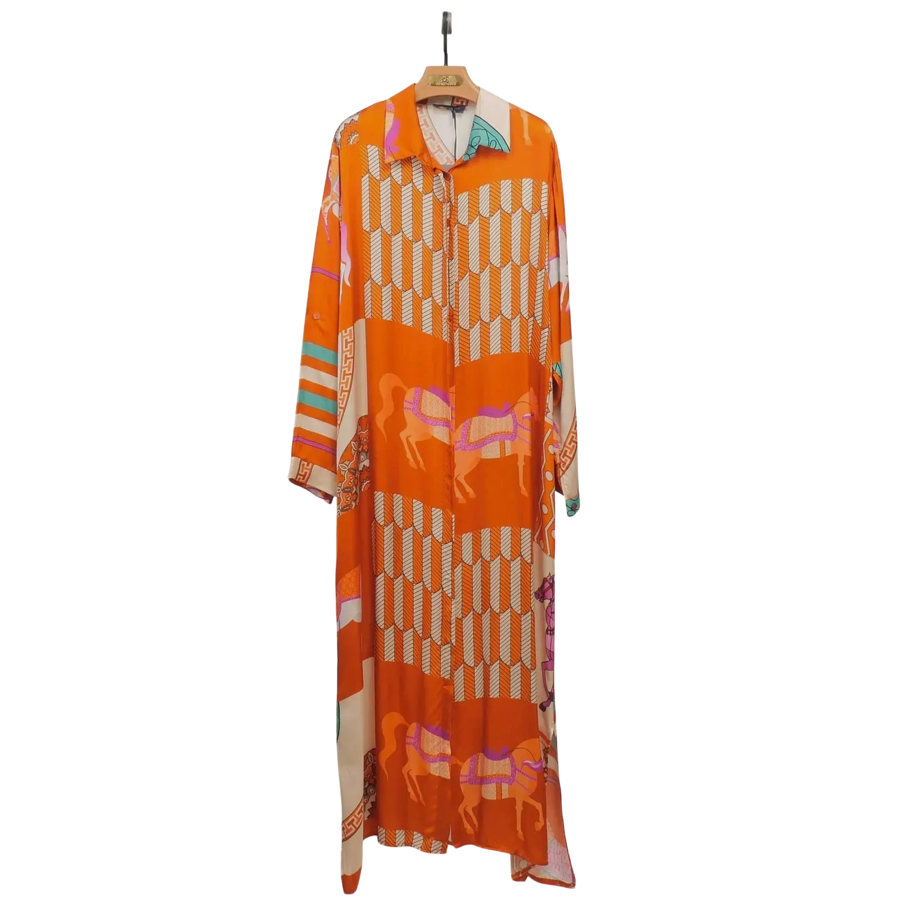 Equestrian Shirt Dress