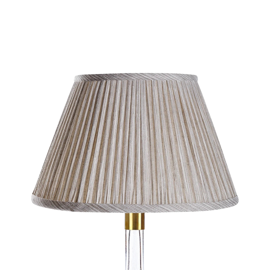 Fermoie Grey Strie Lampshade