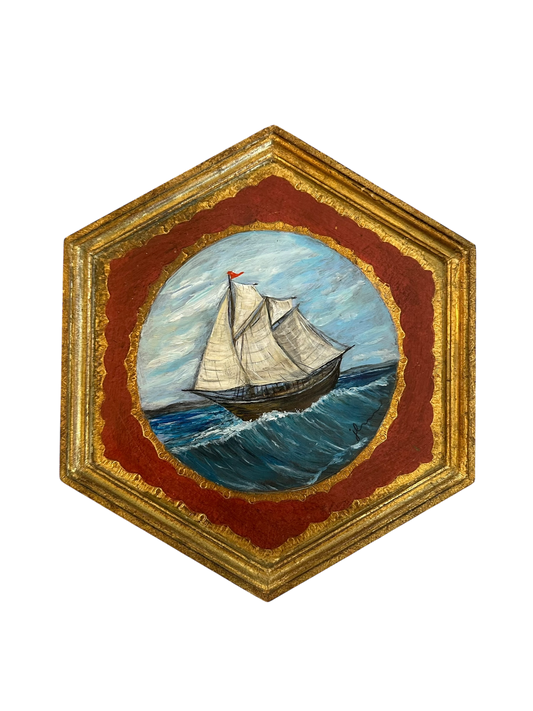 Jenn Leverett Art - Sailboat on Florentine