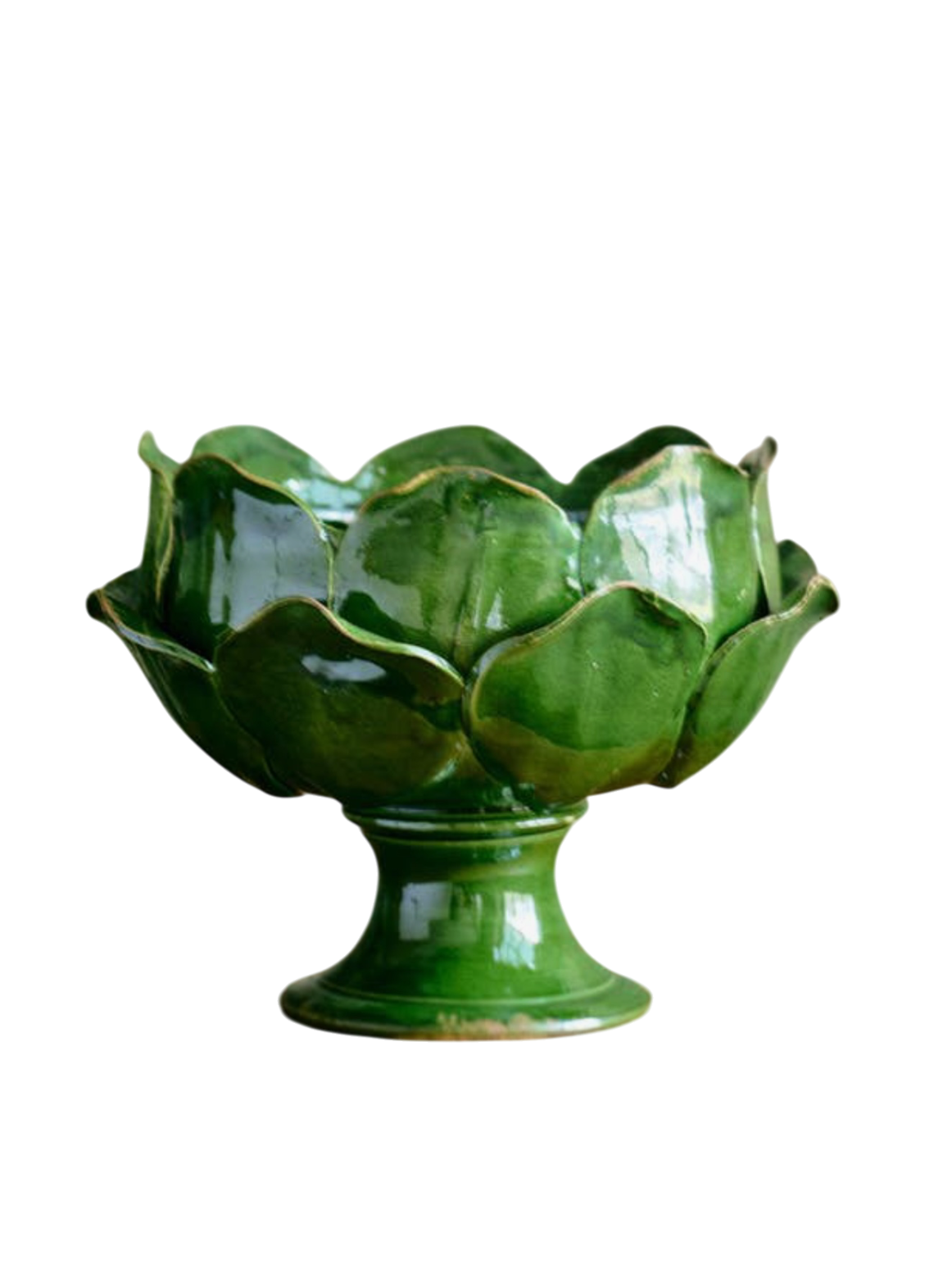 Large Petal Bowl - Verde