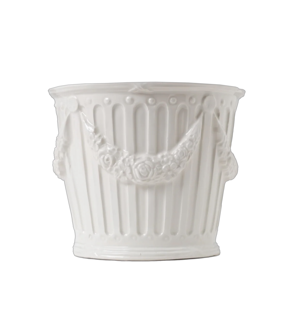 Garland Cream Cachepot - Large