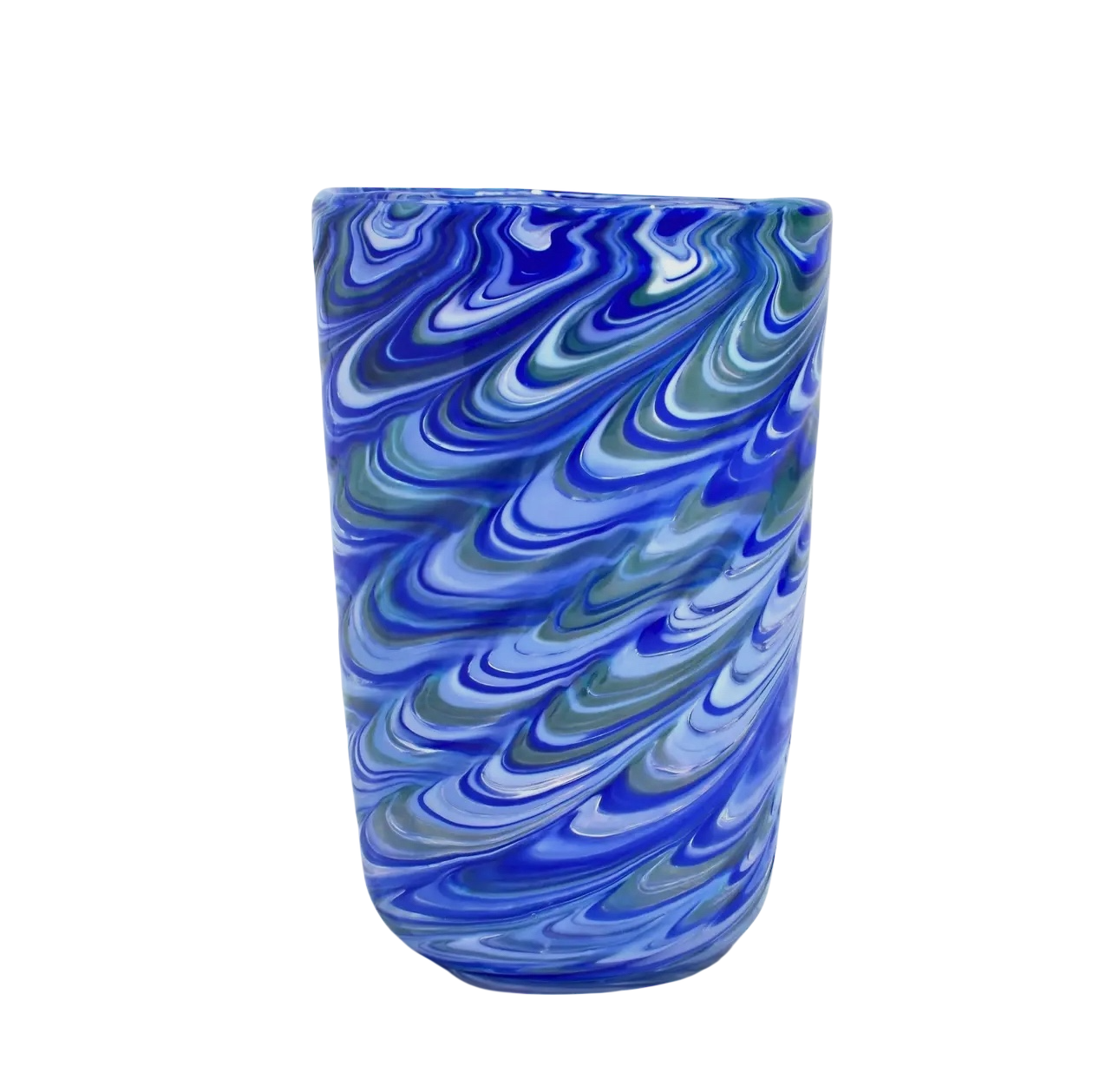 Murano Glass Tumbler / Marbled