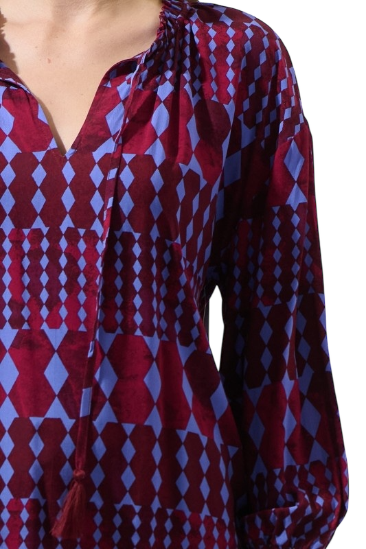 Ramsay Split Neck Blouse