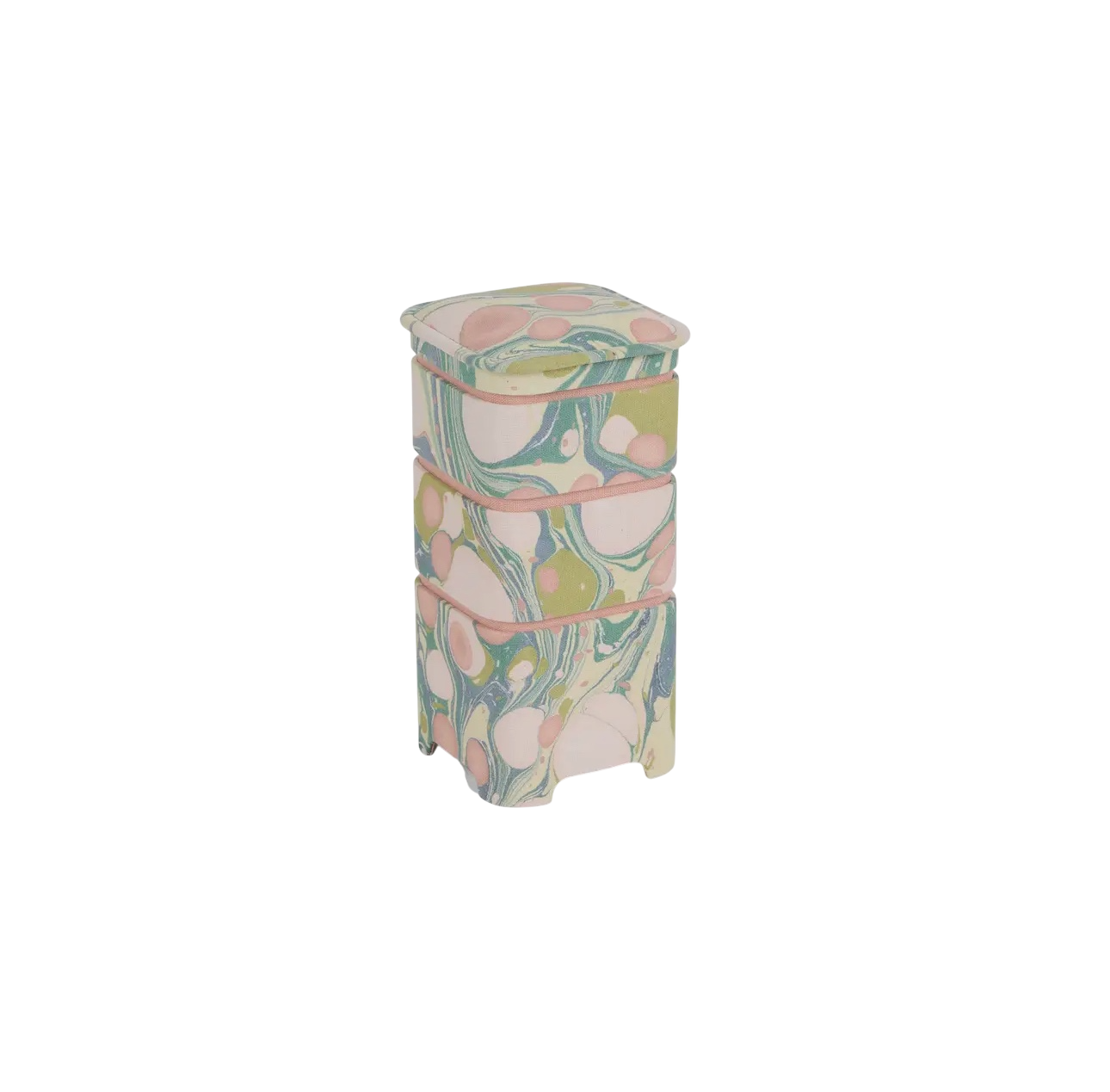 Marbled Jubako Box - Moss Bubble