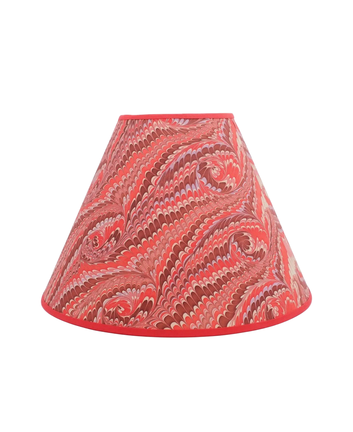 16" Empire Lampshade Hand-Marbled