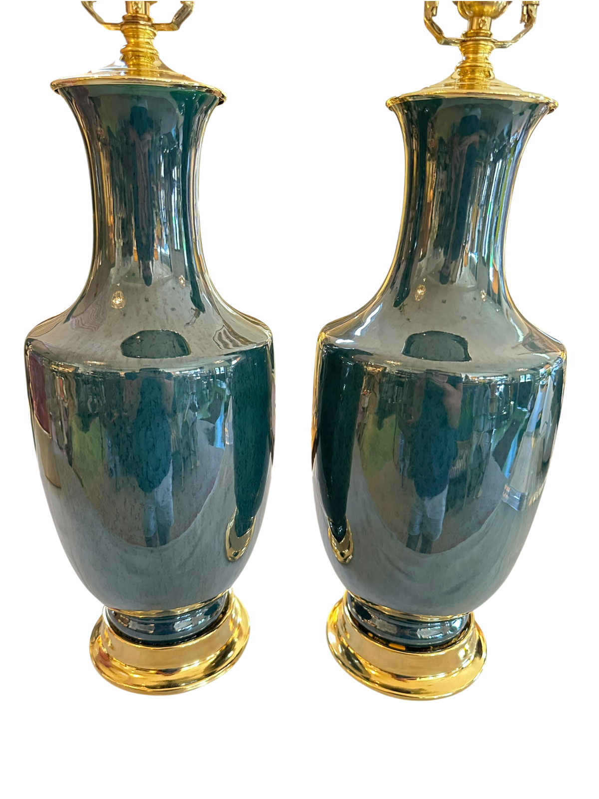 Vernon Lamp in Glossy Mallard