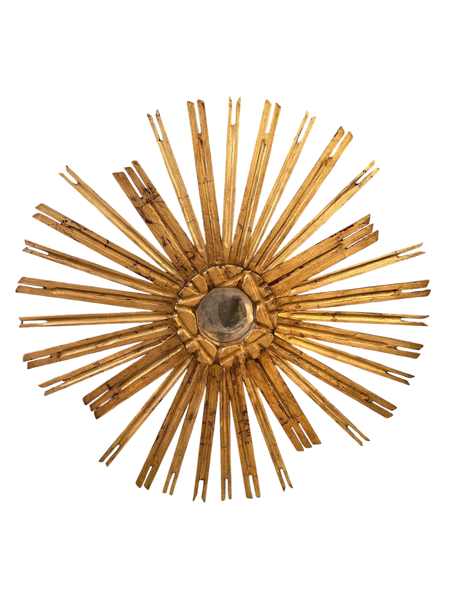 Gold Sunburst Mirror II