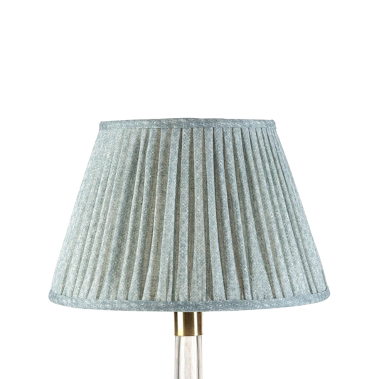 Fermoie Blue Figured Lampshade