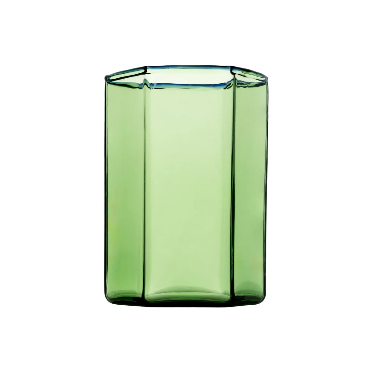 Hexagon Tumbler Green / Blue - Set of 4
